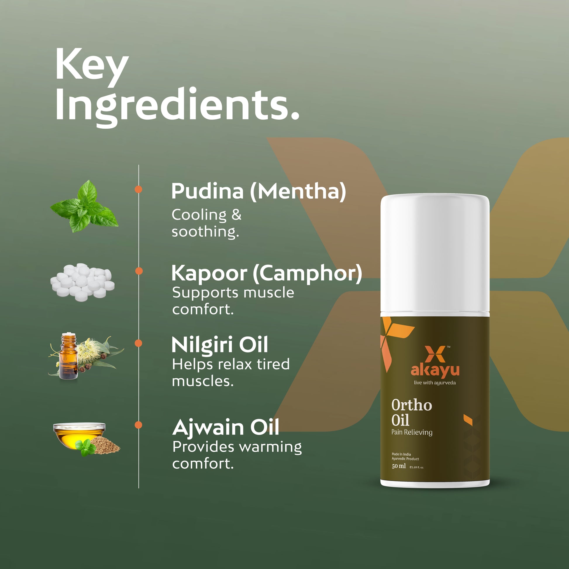 Key Ingredients of Ortho Oil