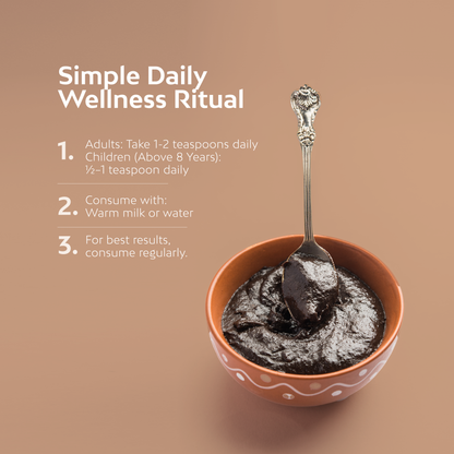 Amla Prash Mishri Sweetened Served with Spoon and Bowl
